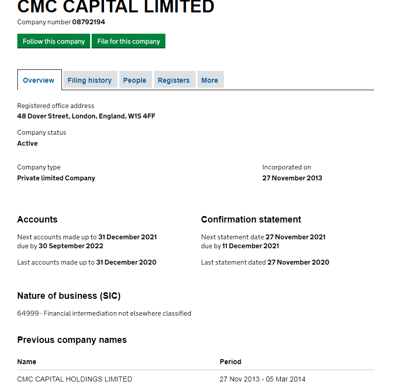 CMC Capital Limited - уверенный развод, Фото № 7 - 1-consult.net