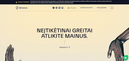 Bintense мошенники