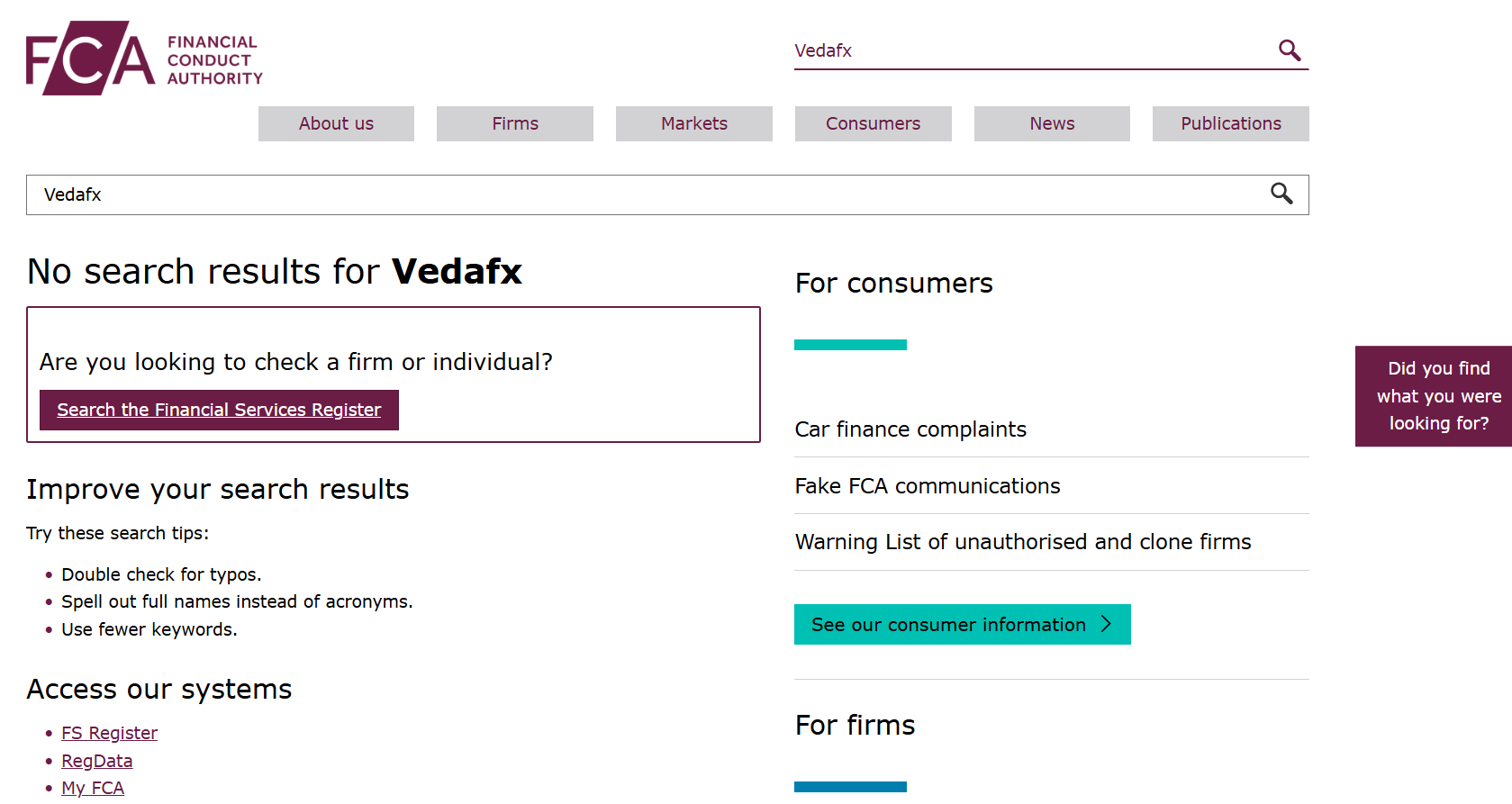 Vedafx обзор