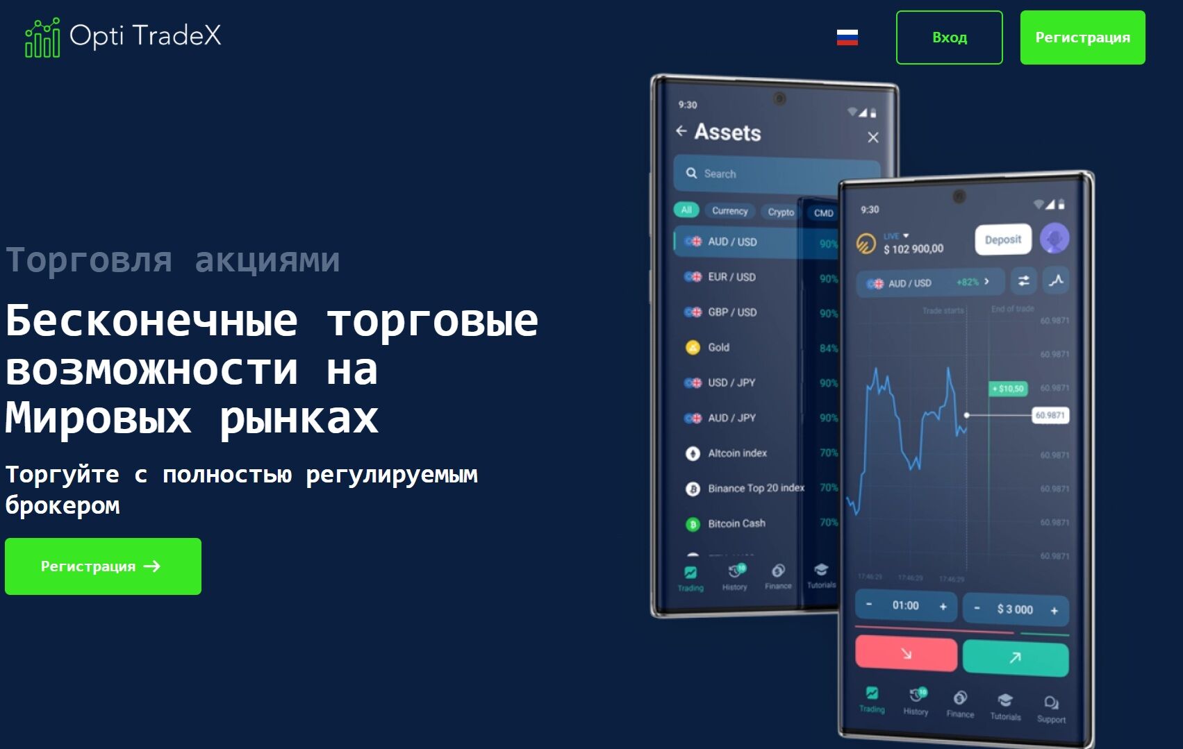 обзор Opti TradeX