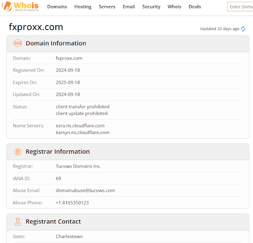 FxProxx лохотрон