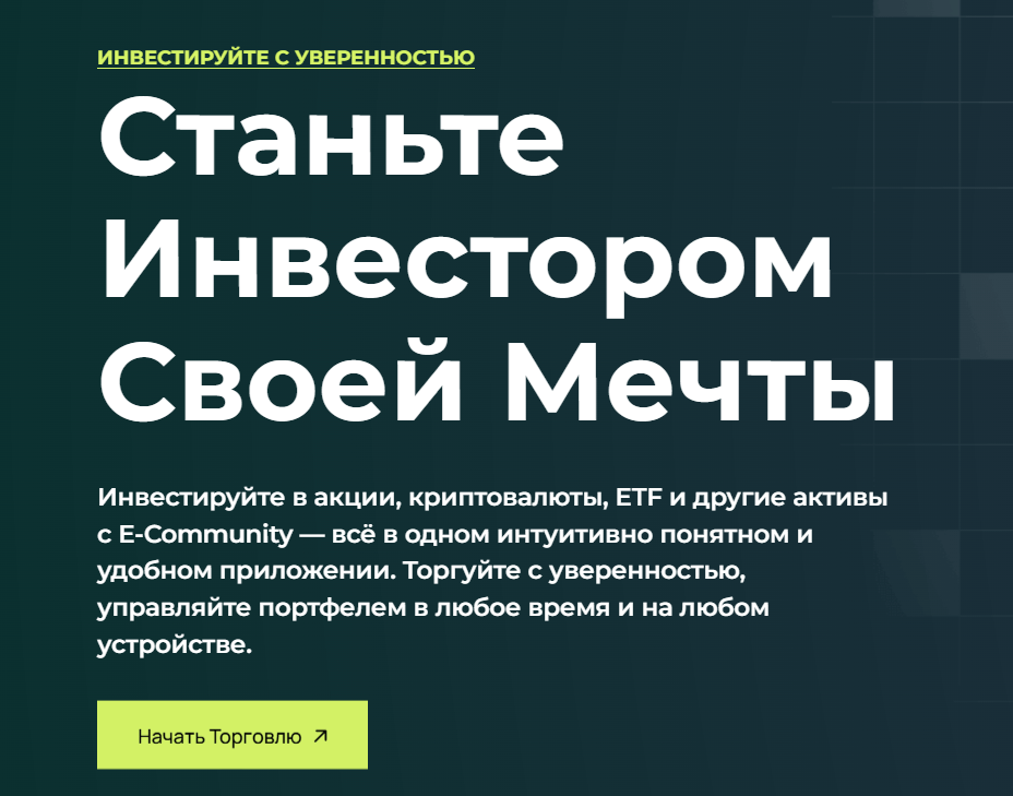 обзор на E-Community