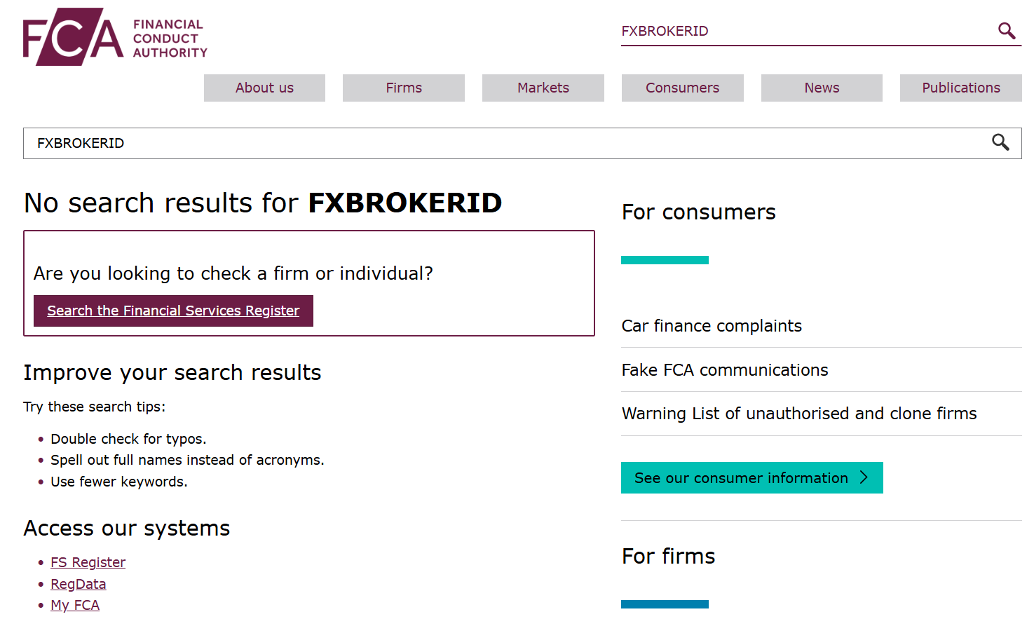 обзор на FXBROKERID