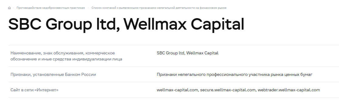 Wellmax Capital - контора с заявкой на реальную деятельность, Фото № 6 - 1-consult.net