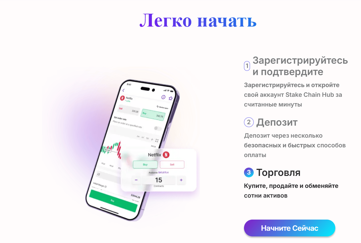 инфо о Stake Chain Hub