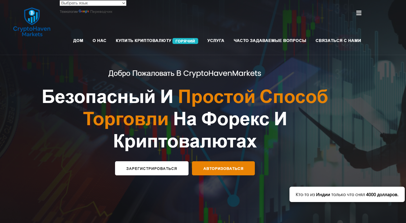 обзор на CryptoHavenMarkets