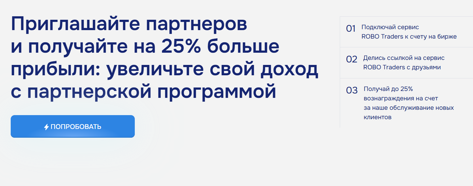 что известно о ROBO Traders