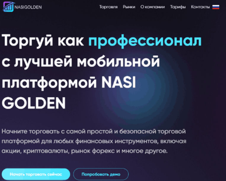 NASI GOLDEN — обзор, отзывы и проверка лицензии, Фото № 1 обзор на NASI GOLDEN