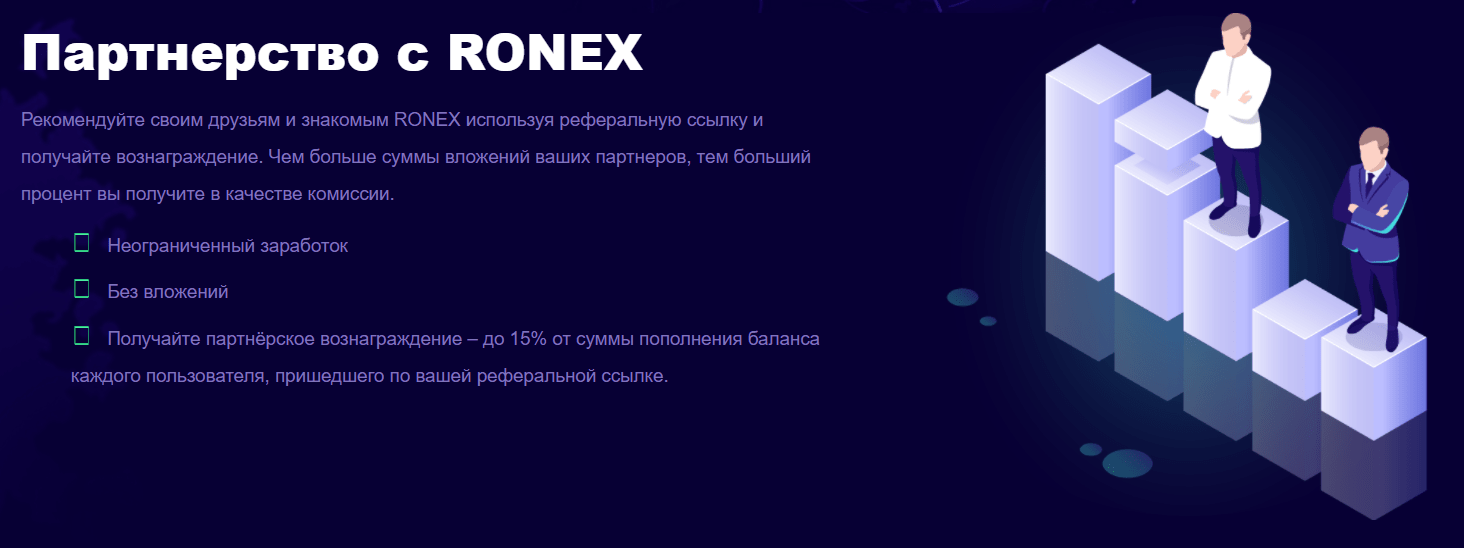 Вся информация о платформе инвестирования RONEX, Фото № 5 - 1-consult.net