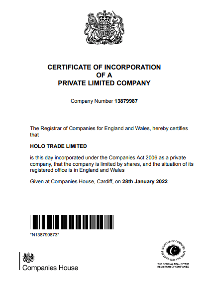 Вся информация о компании Holo Trade Limited, Фото № 2 - 1-consult.net