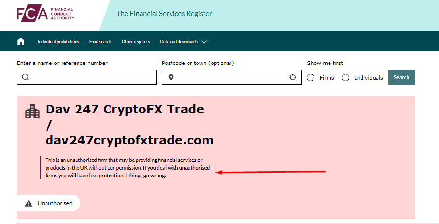 Полный обзор брокера Dav 247 CryptoFX Trade, Фото № 7 - 1-consult.net