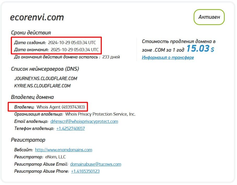 Ecorenvi скам