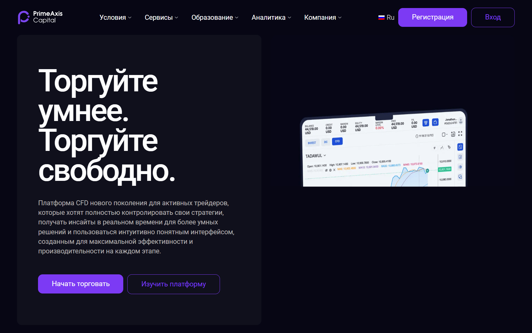 обзор PrimeAxis Capital
