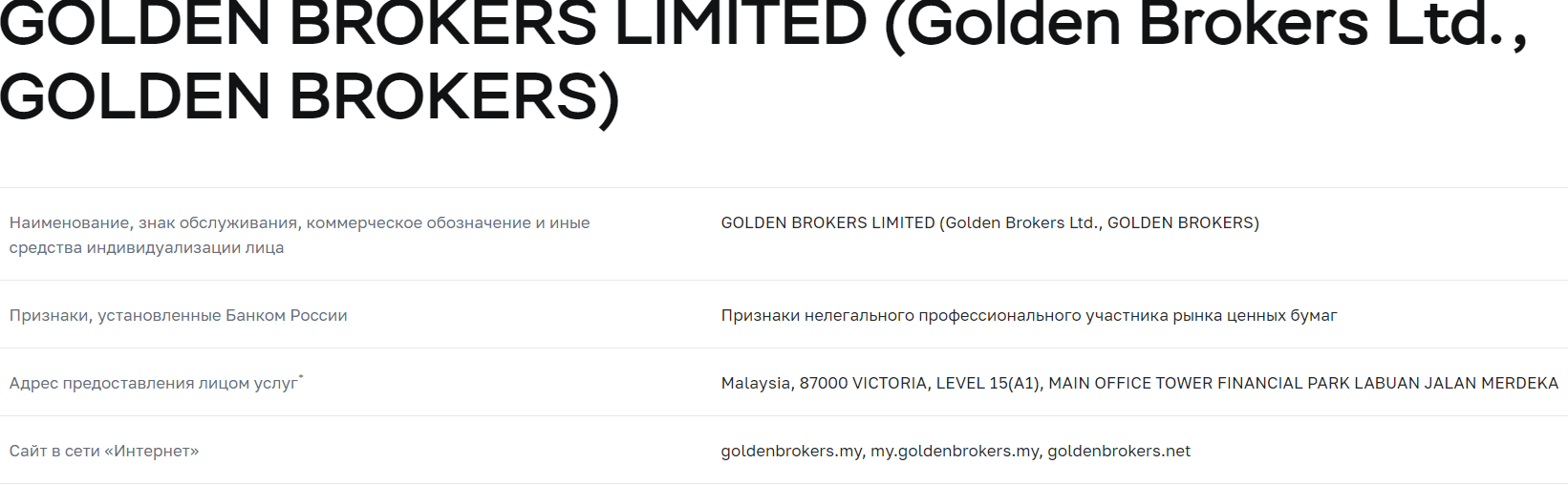 Golden Brokers - полный ноль в торговле, Фото № 8 - 1-consult.net