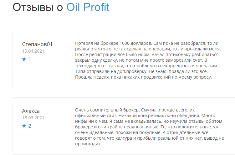 Подробно о проекте Oil Profit, Фото № 6 - 1-consult.net