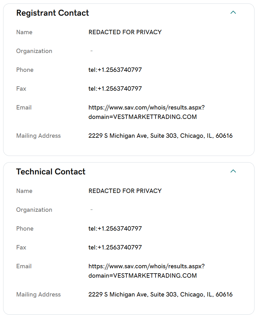Vestmarkettrading мошенники