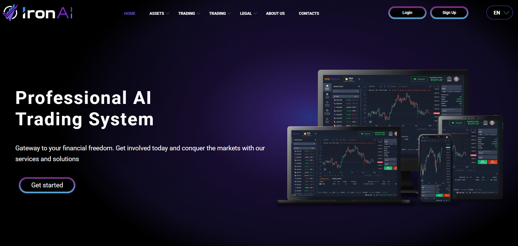 обзор брокера IronAI