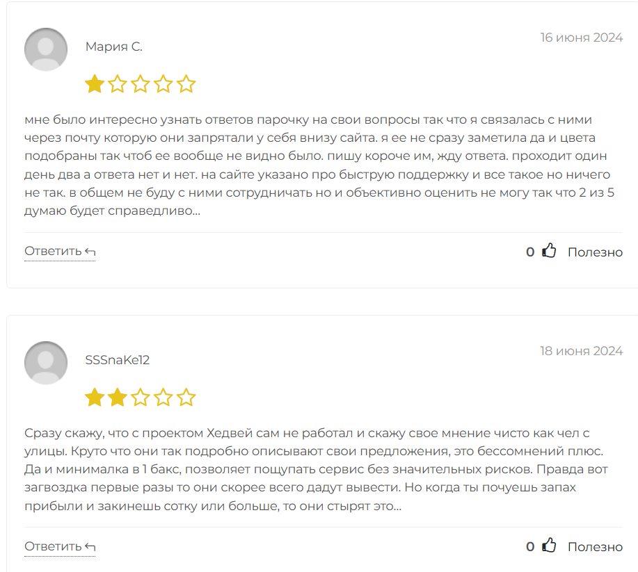 Headway отзывы клиентов