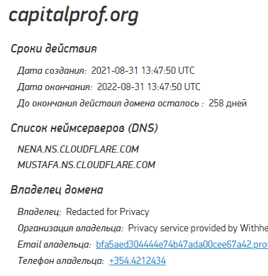 Полный обзор брокера CapitalProf, Фото № 3 - 1-consult.net